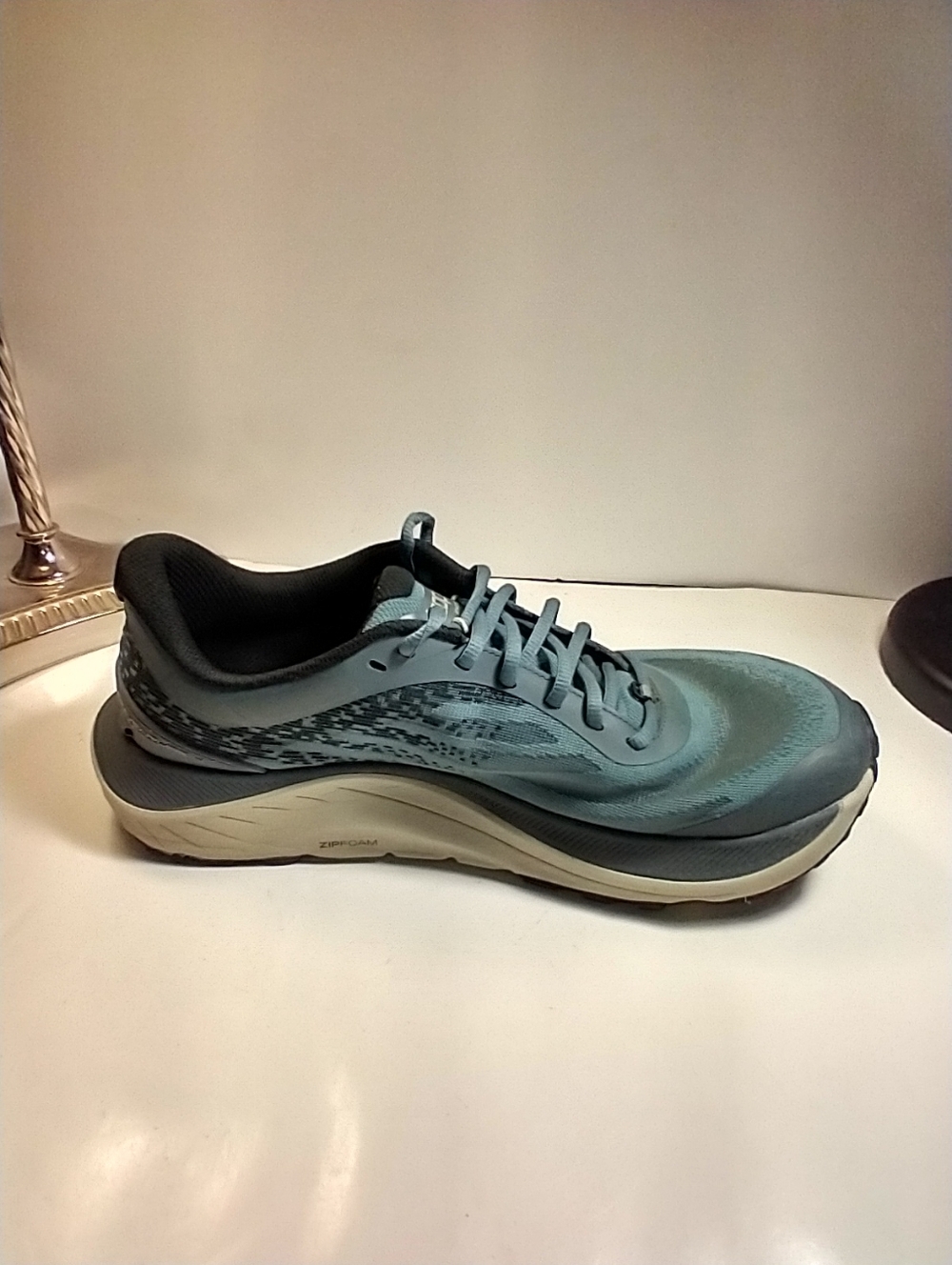 Topo Athletic Ultraventure 4 Stone/Grey Trail Running Shoes Women's sz 10.5. - Picture 7 of 11